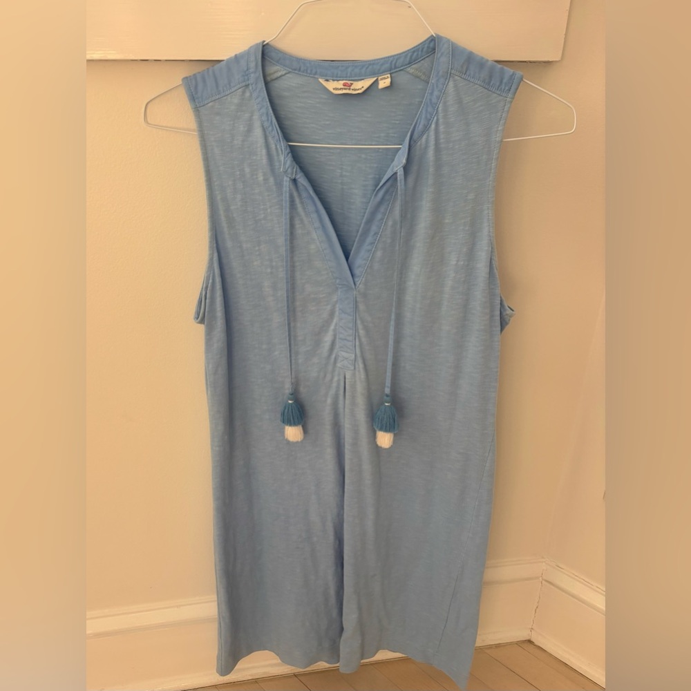 Vineyard Vines Light Blue Swim Coverup